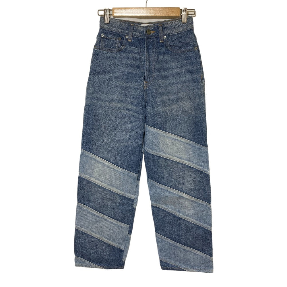 ガニー Misy cropped denim パッチワークデニムパンツ