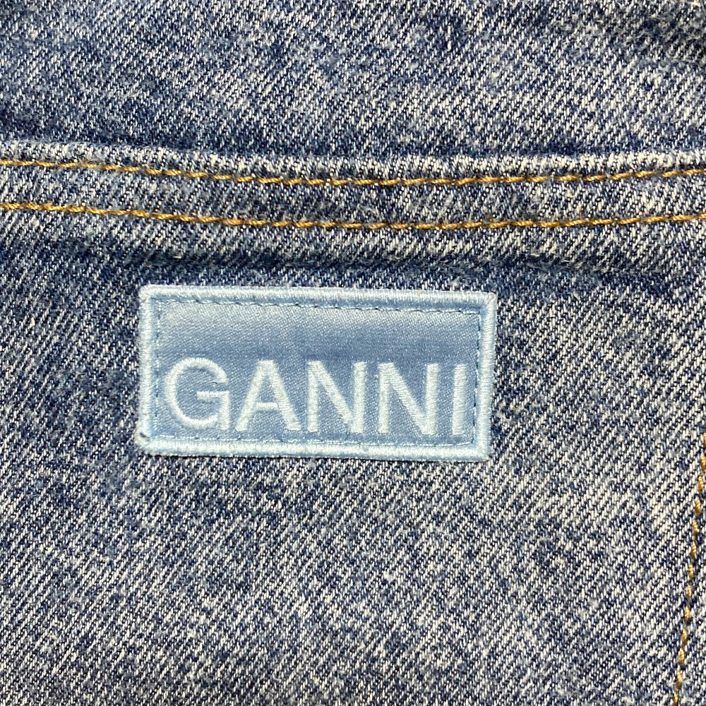 ガニー Misy cropped denim パッチワークデニムパンツ