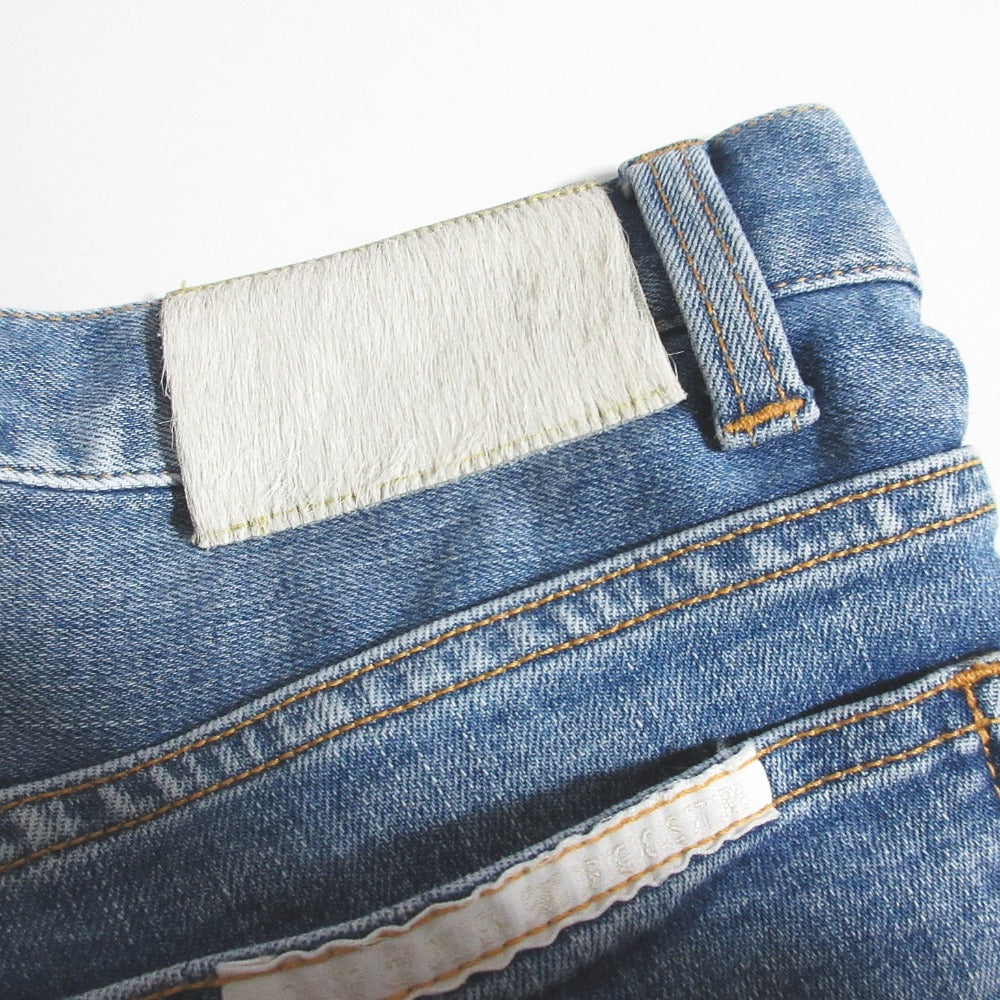 YOUNG & OLSEN 刺繍デニムパンツ