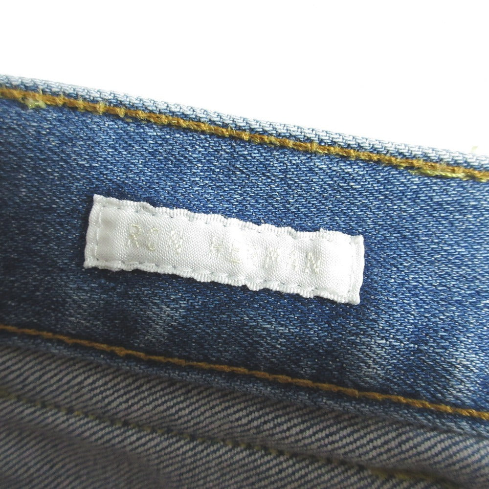 YOUNG & OLSEN 刺繍デニムパンツ