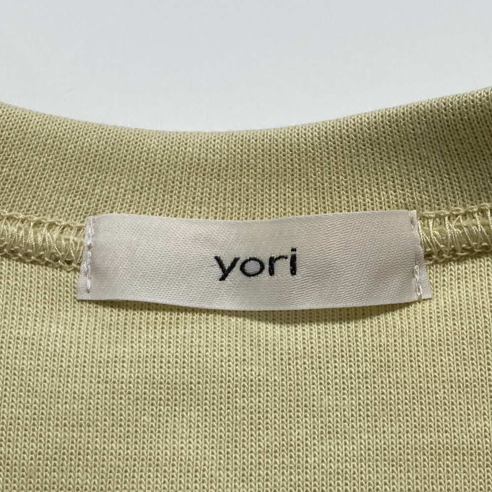 yori チャンキーヘムラウンドTee カットソー