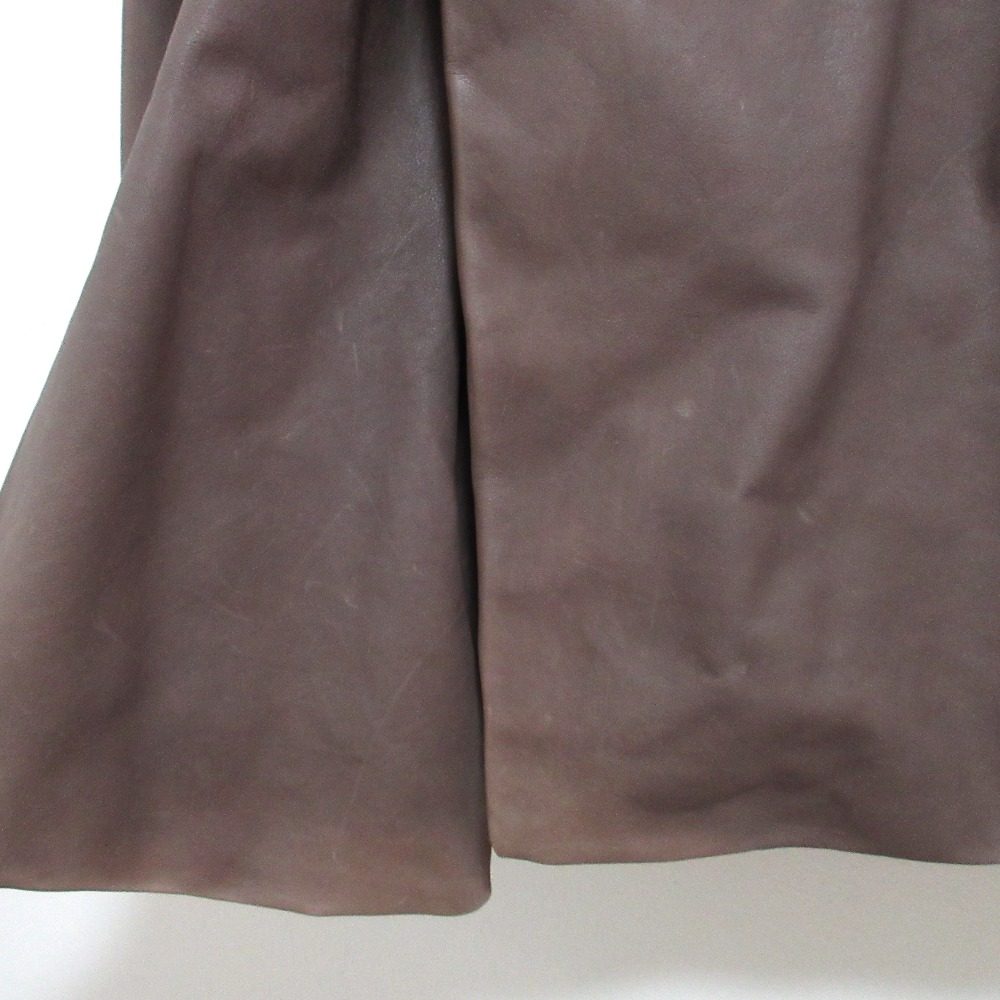 リックオウエンス Hun Coat レザーコート