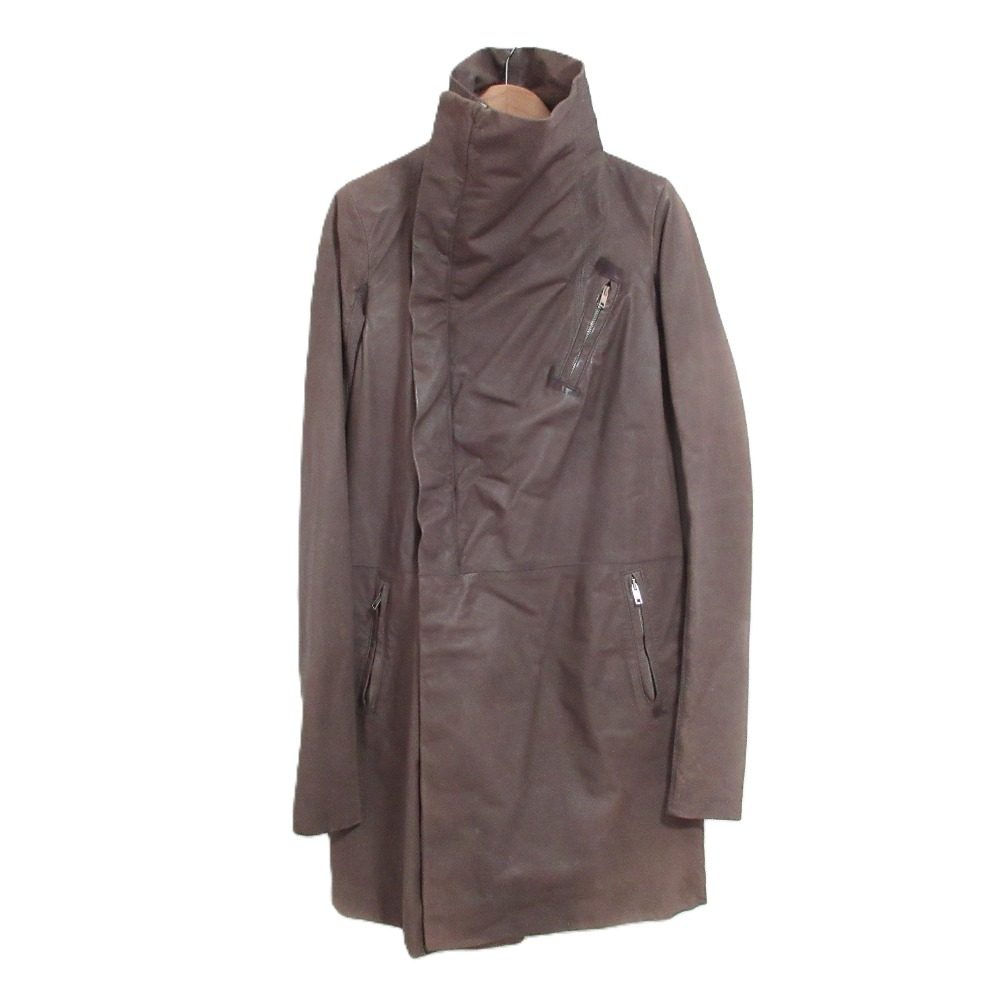 リックオウエンス Hun Coat レザーコート