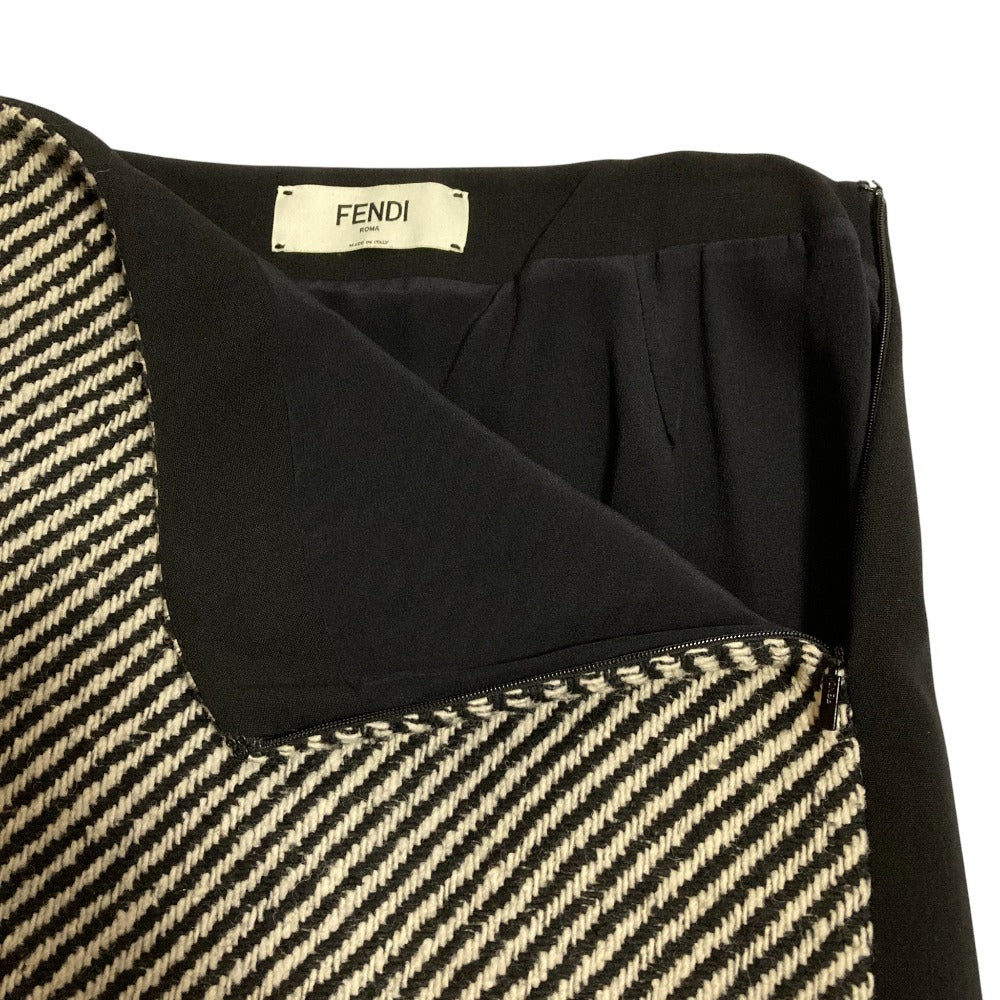 フェンディ ツイードスカート