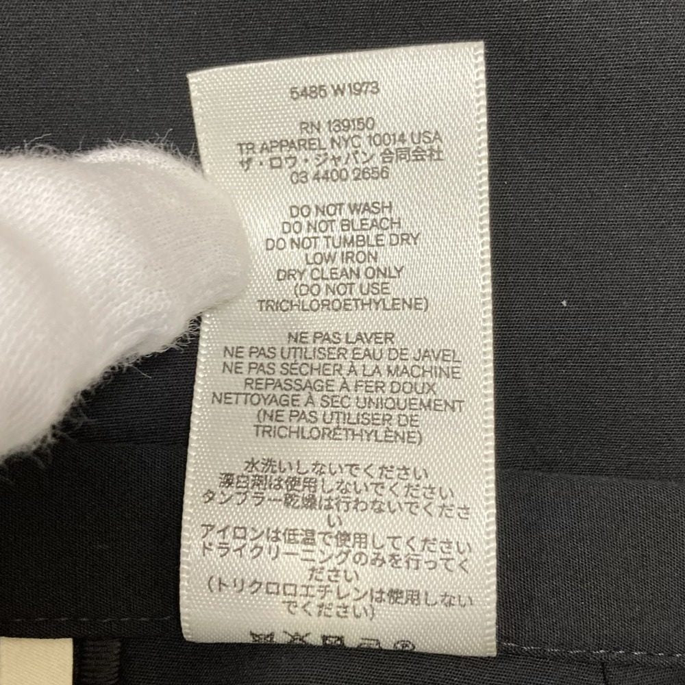 ザロウ Matias Pencil Skirt ウールブレンドスカート