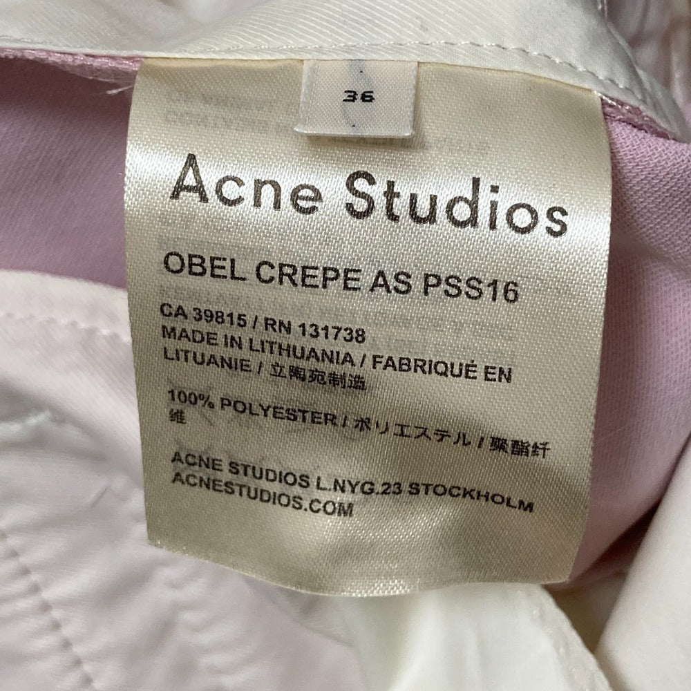 アクネストゥディオズ ポリエステルスラックス