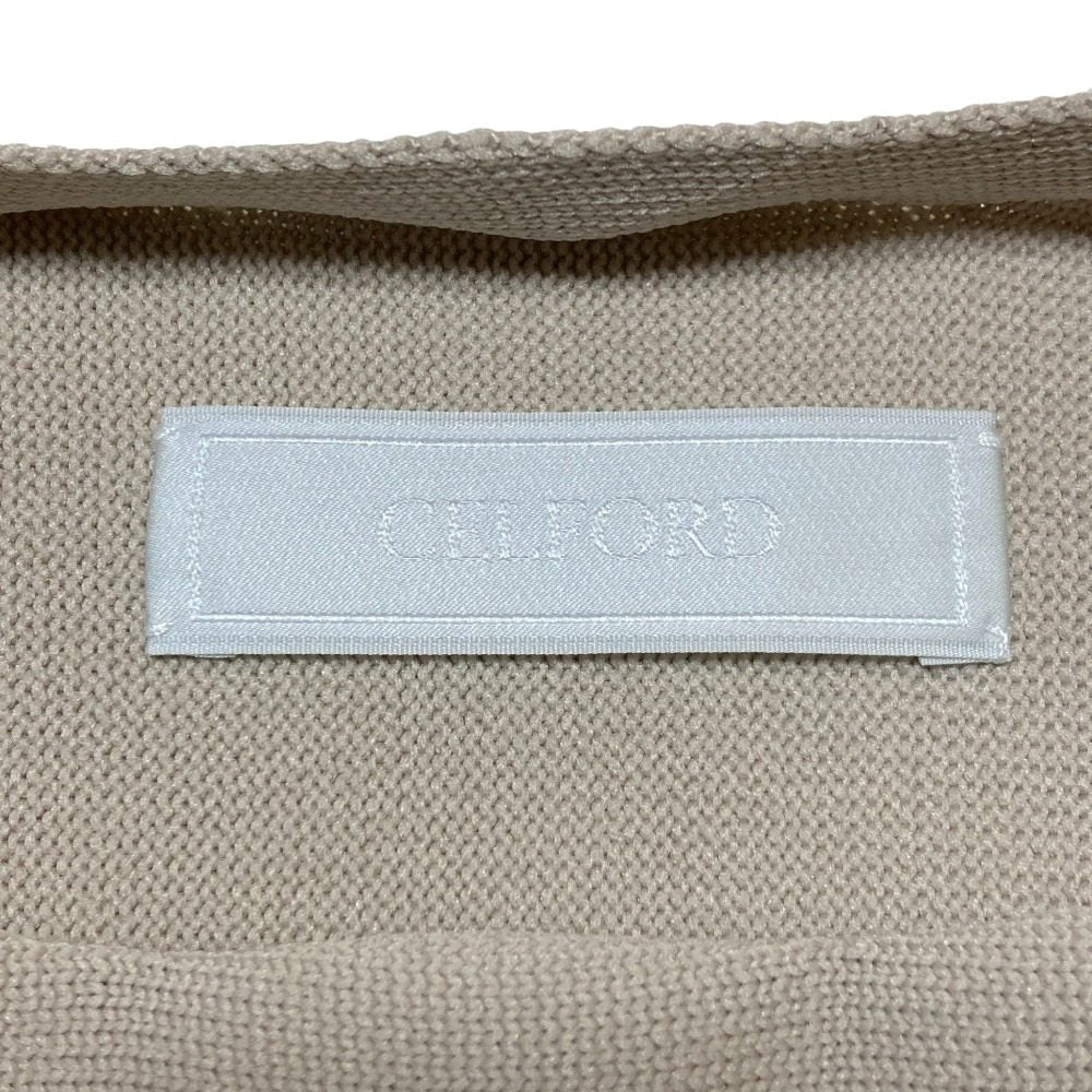 CELFORD スカラップニットワンピース