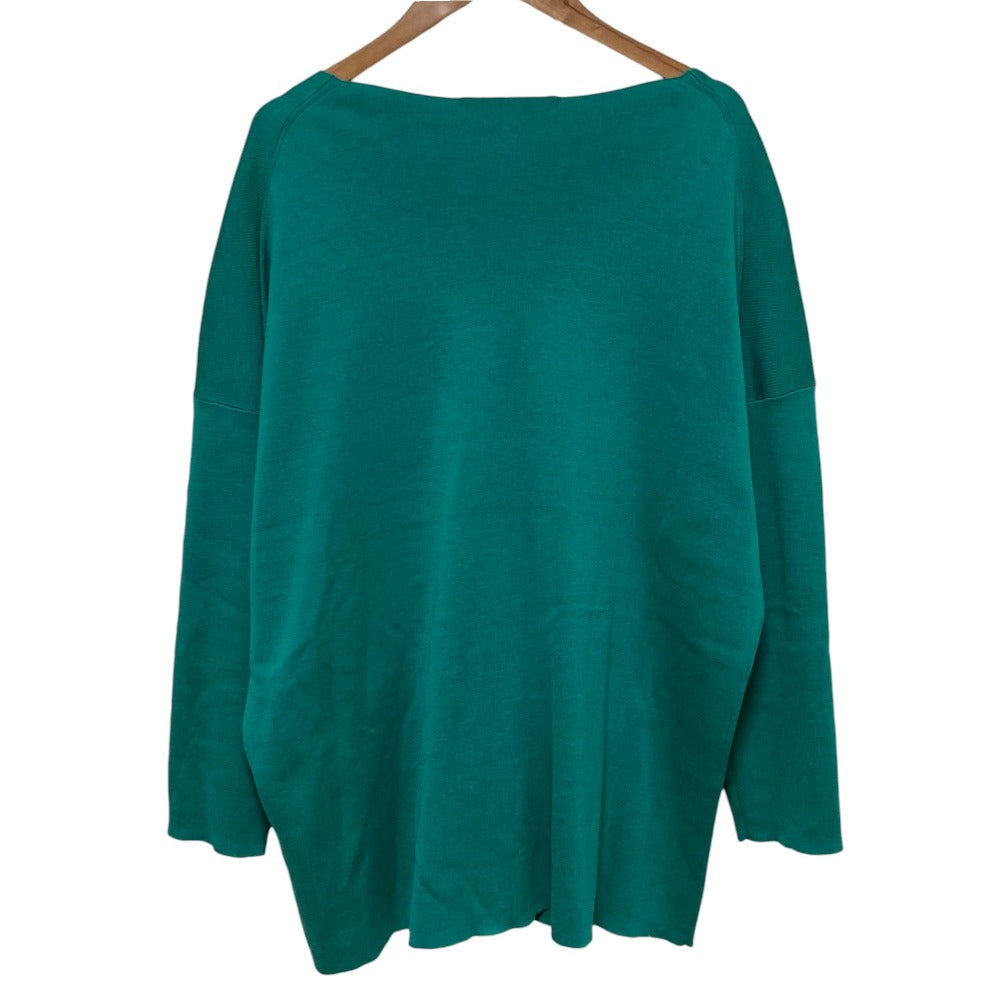 MUSE de Deuxieme Classe COTTON SILK Vネックニットプルオーバー