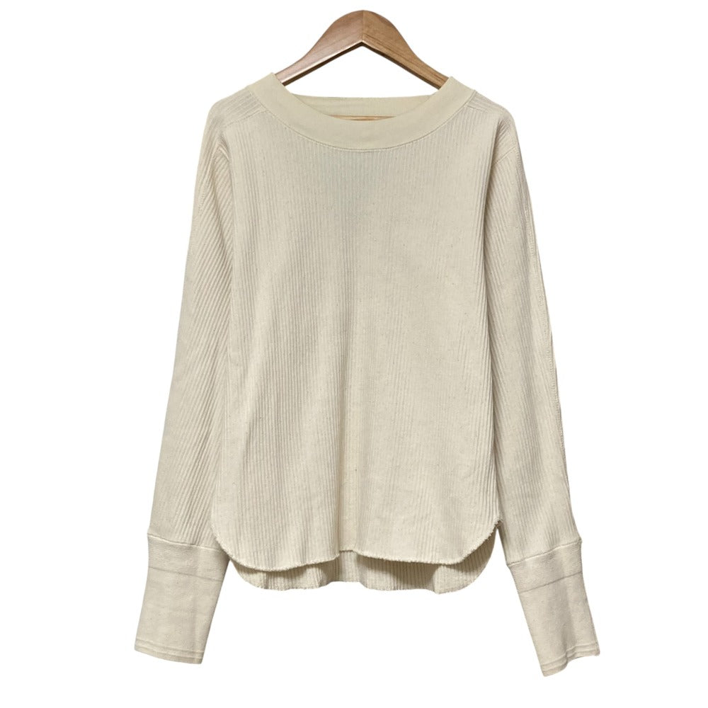 KURO MILITARY RIB OVERSIZED OPENED BACK L/S TEE