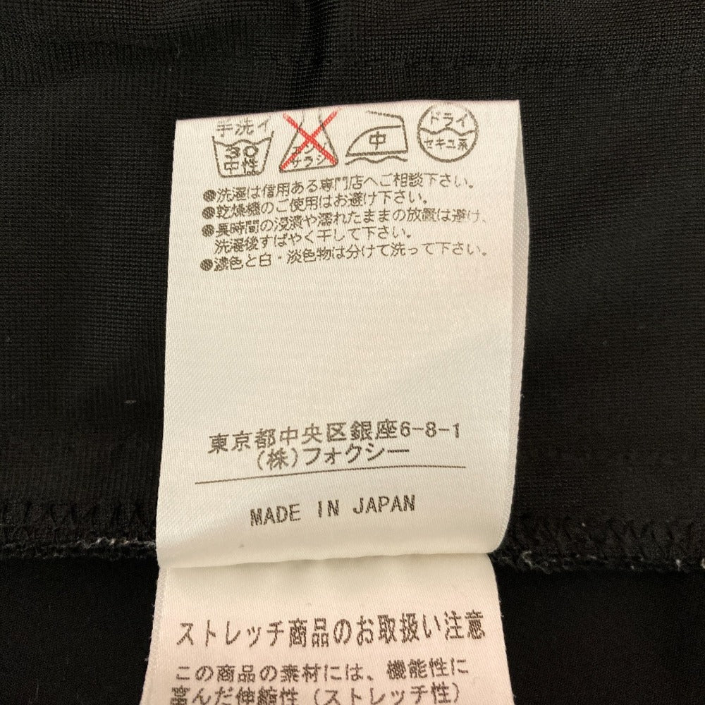 フォクシーニューヨーク ベロアノワール キャミソールワンピース