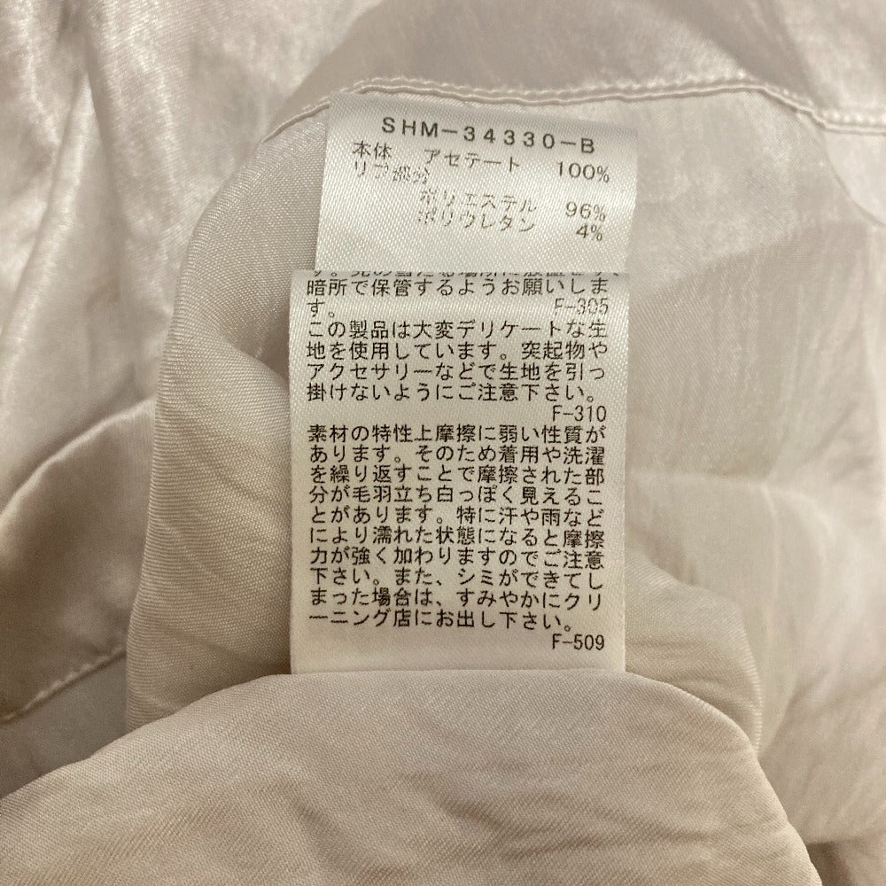 サロンアダムエロペ アセテートヴィンテージサテンブラウス