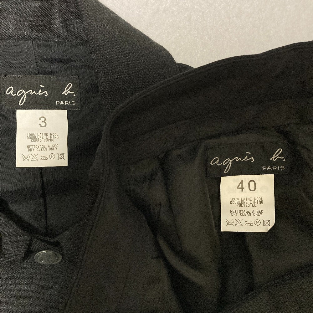 アニエスベー セットアップスーツ