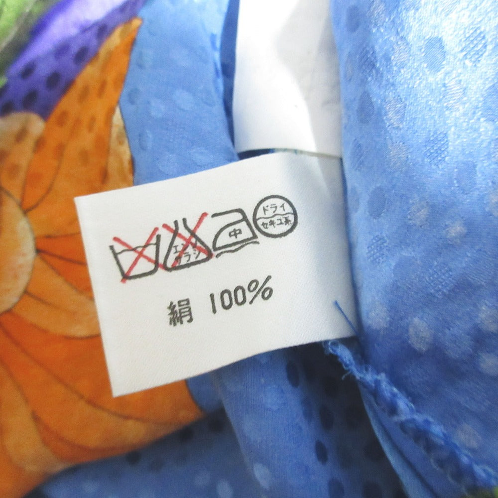 レオナールファッション シルク長袖ブラウス