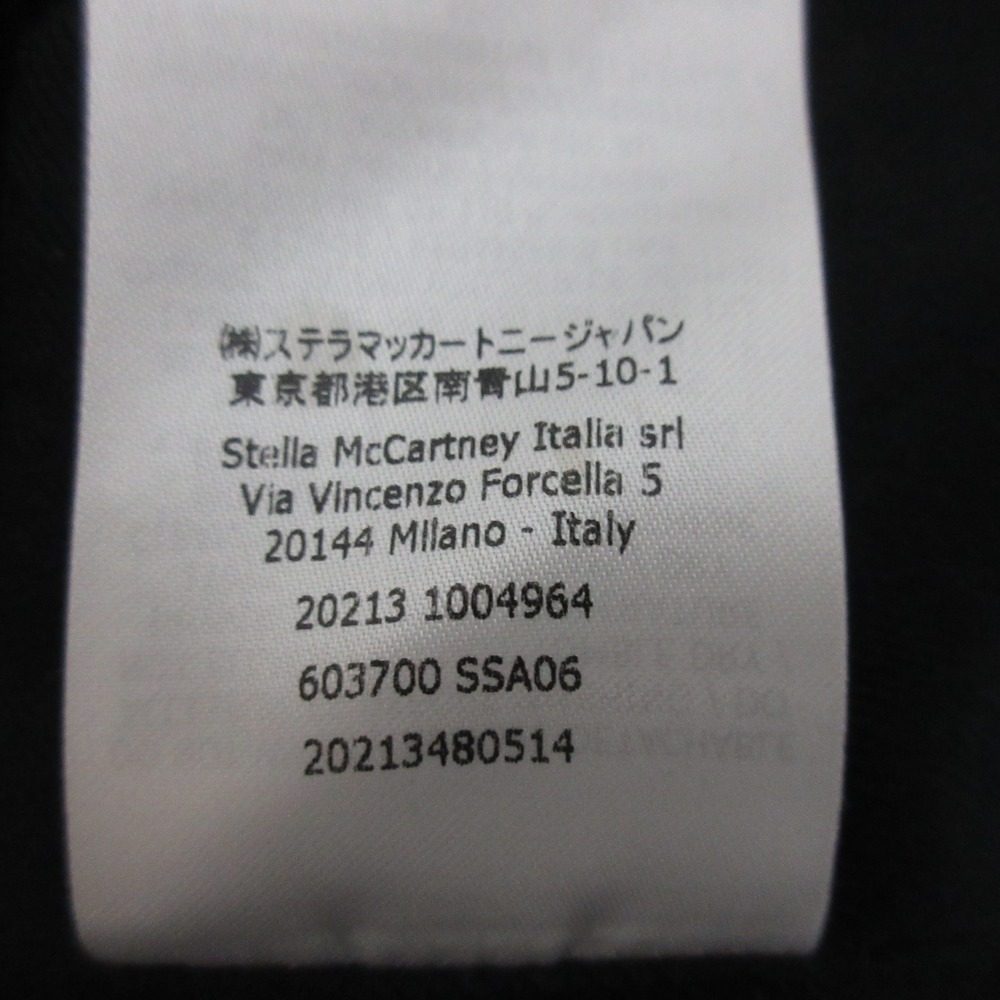 ステラマッカートニー ベルト付きシングルテーラードジャケット