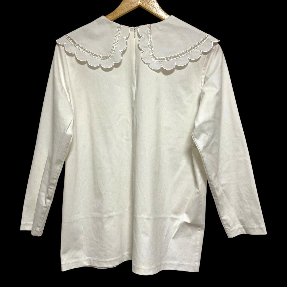 ヨリ スカラップカラーロンTee