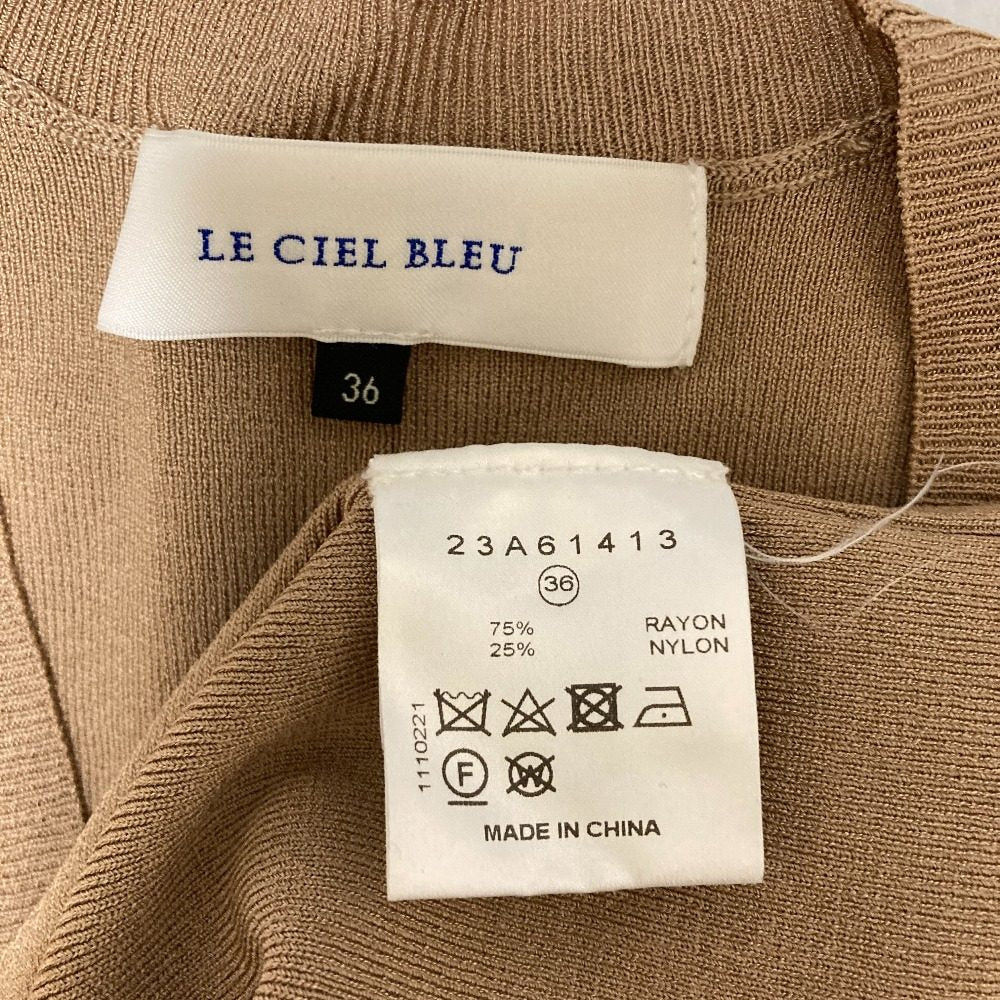 ルシェルブルー High Gauge Scoop Neck Knit プルオーバー