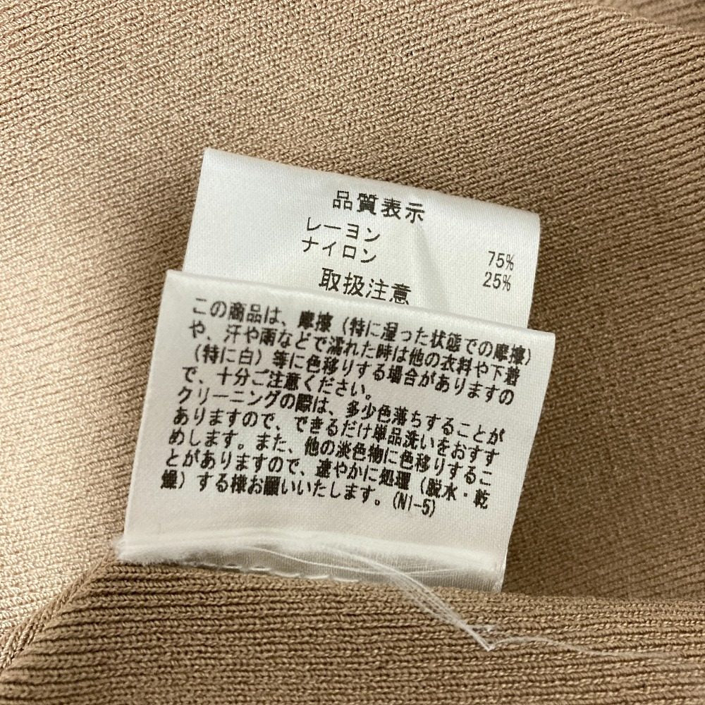 ルシェルブルー High Gauge Scoop Neck Knit プルオーバー