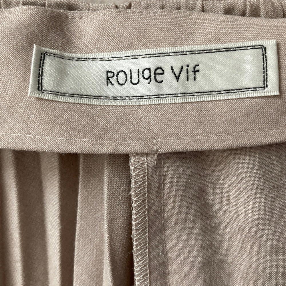 Rouge vif プリーツロングスカート