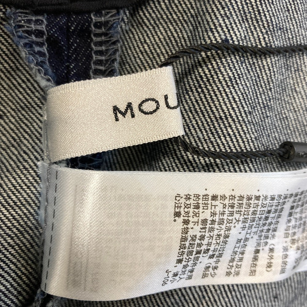 マウジー BACK SLIT DENIM オールインワン