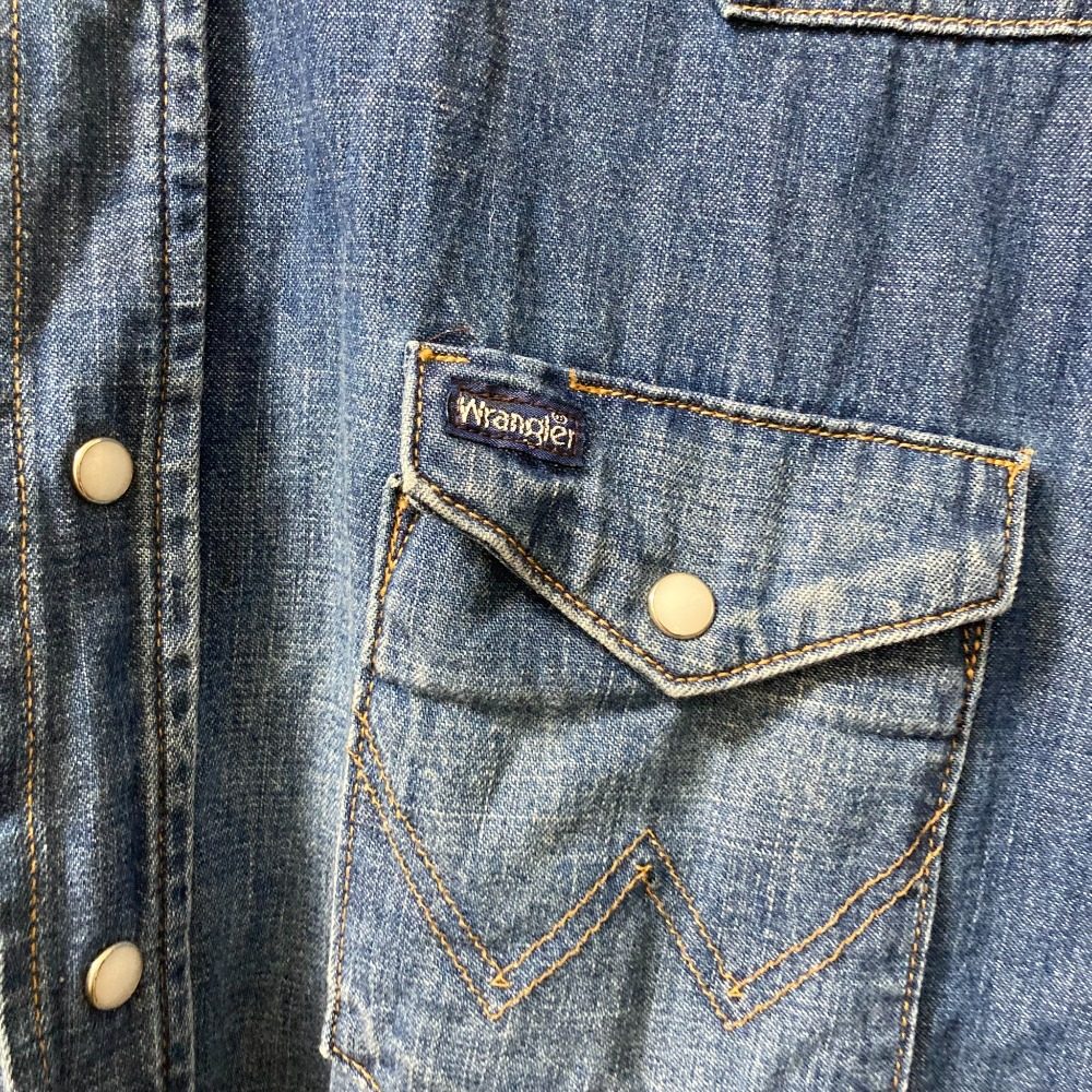 Wrangler カリフォルニアジェネラルストア コラボ デニムシャツ