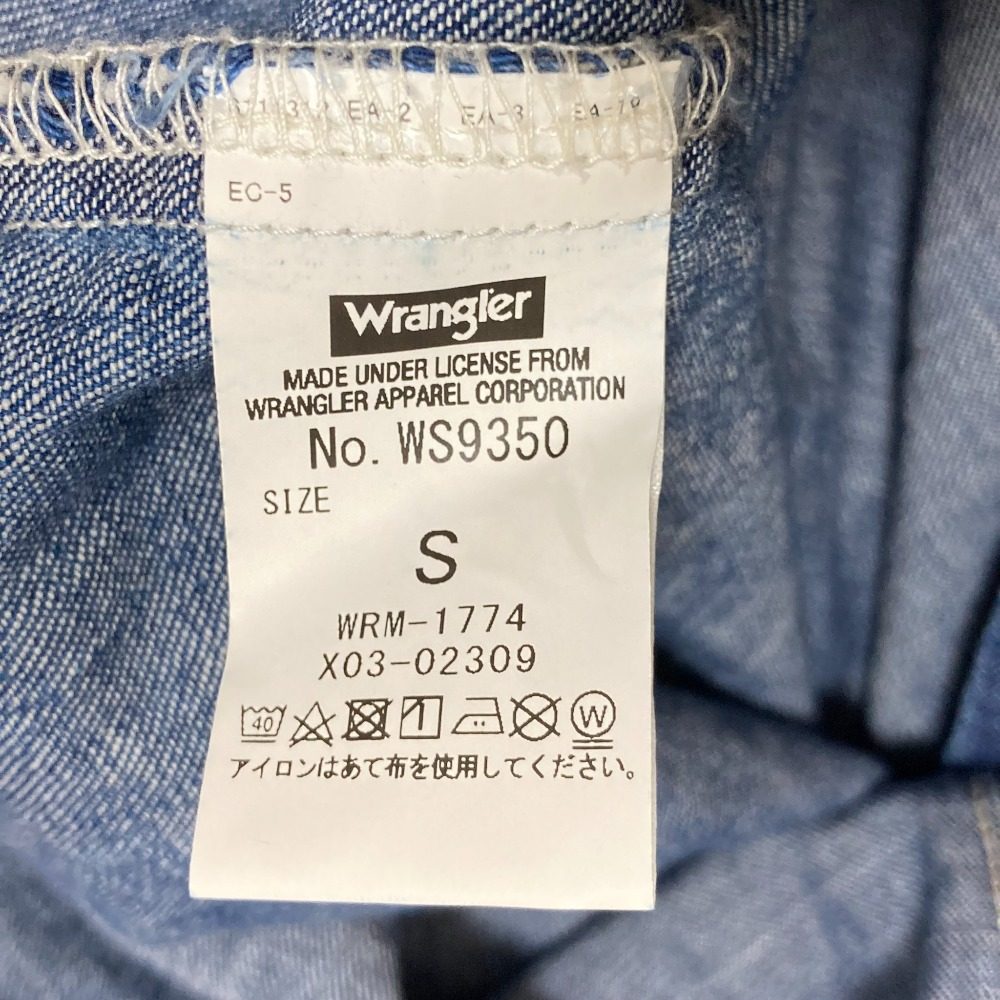 Wrangler カリフォルニアジェネラルストア コラボ デニムシャツ