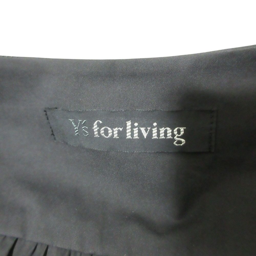 Y's for living ノーカラーロングコート