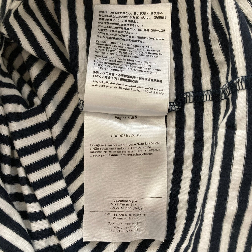 レッドヴァレンティノ レースボーダーTシャツ