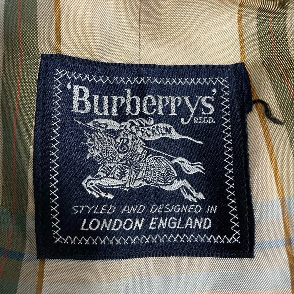 バーバリーズ ヴィンテージ コットンステンカラーコート