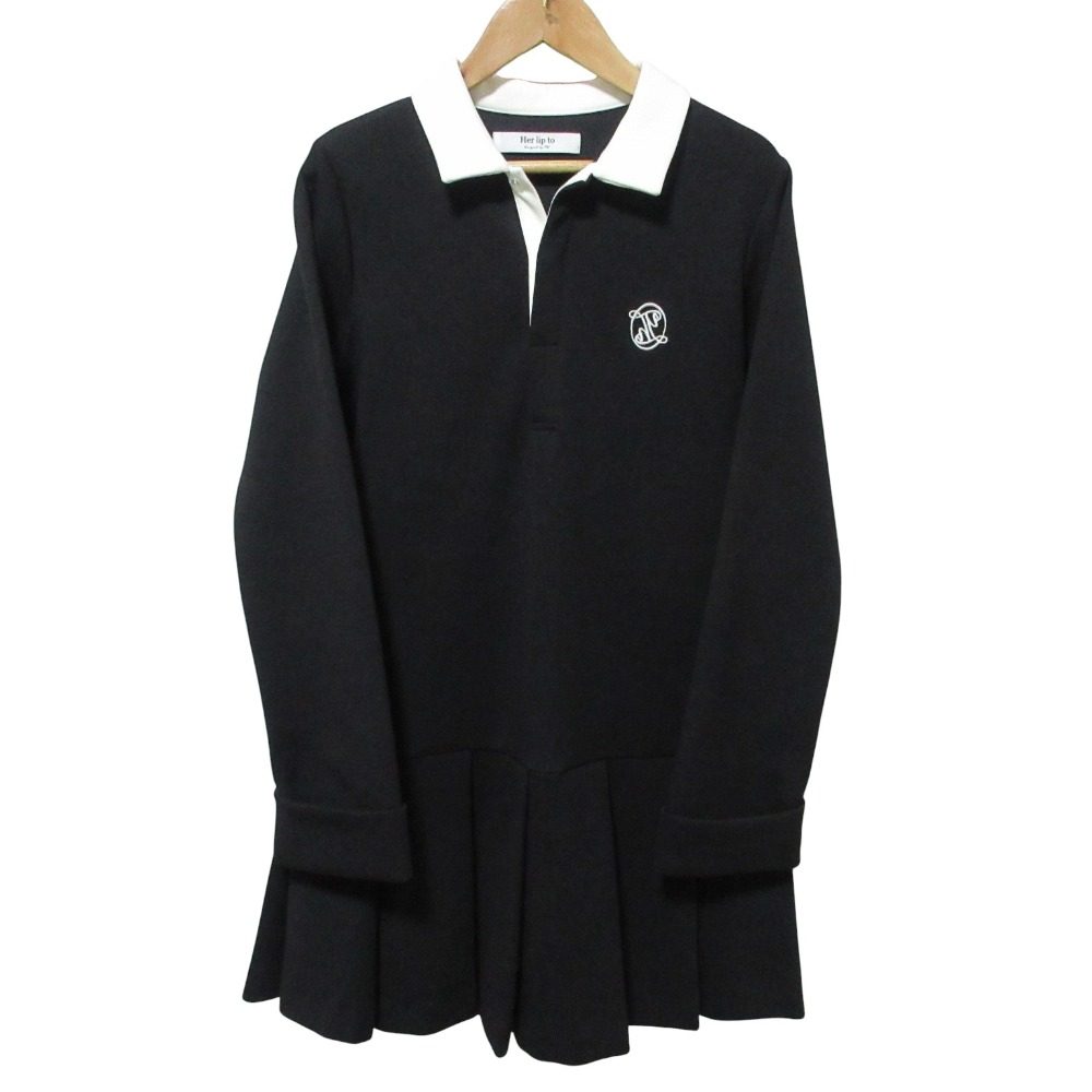 ハーリップトゥ Polo Pleated Mini Dress ワンピース