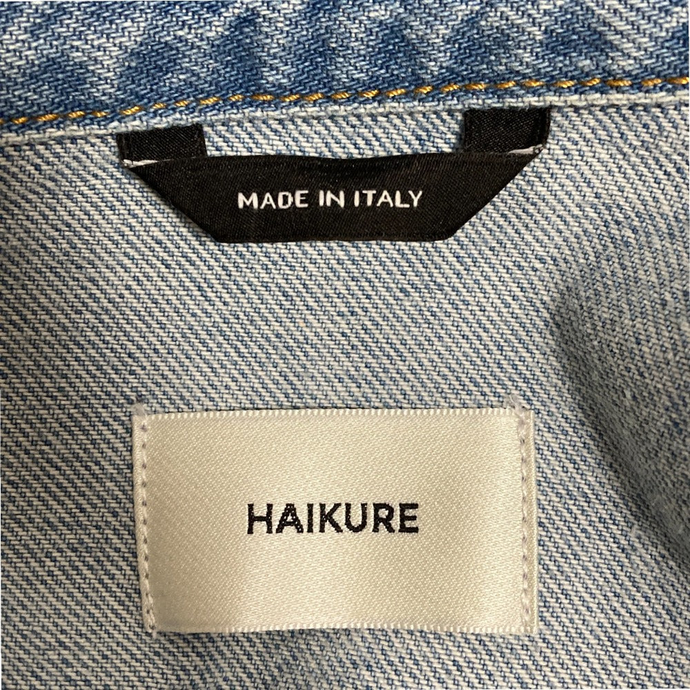 ハイクルデニムジャケット