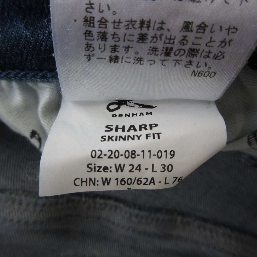 デンハム SHARP SKINNY FIT デニムパンツ