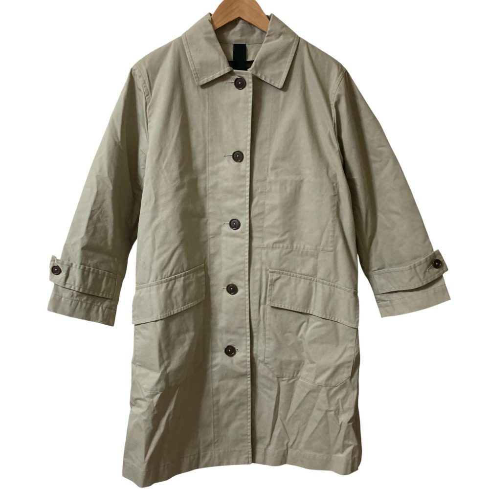マーガレットハウエル PROOFED COTTON NYLON TWILLステンカラーコート