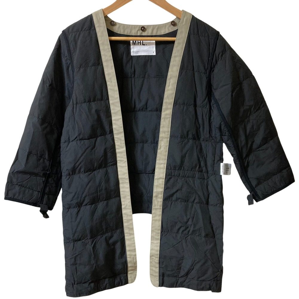 マーガレットハウエル PROOFED COTTON NYLON TWILLステンカラーコート