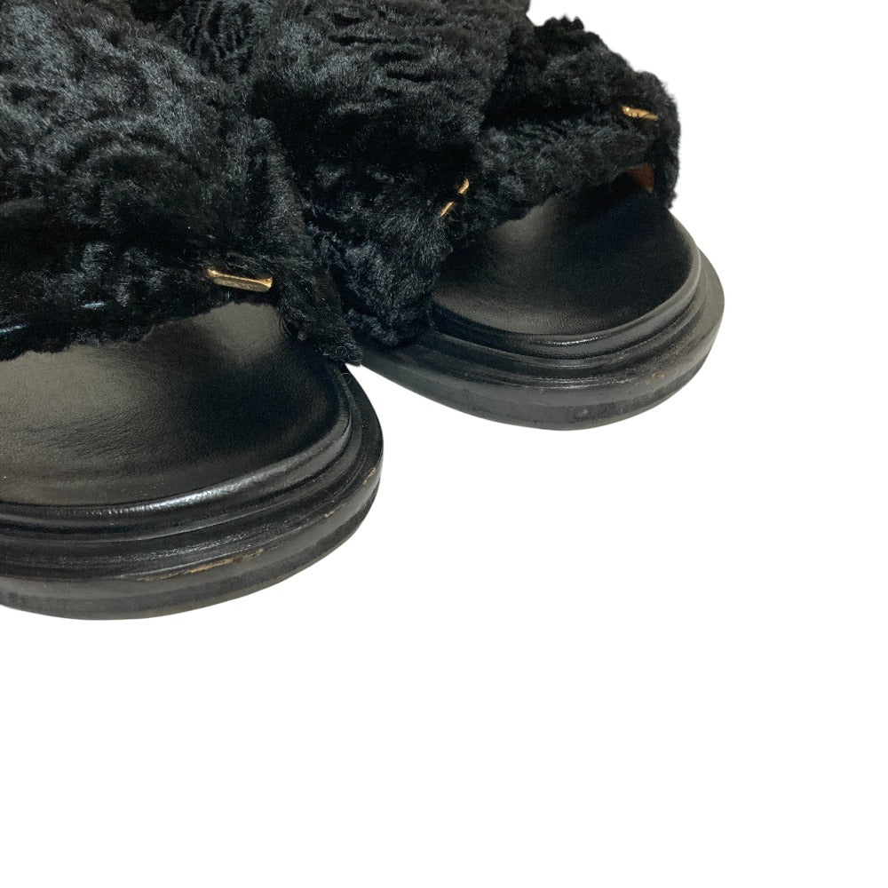 マルニ フスベット エコファー クロスサンダル