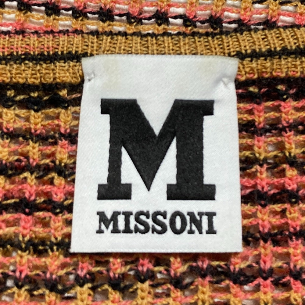 ミッソーニローゲージワッフルニットカットソー