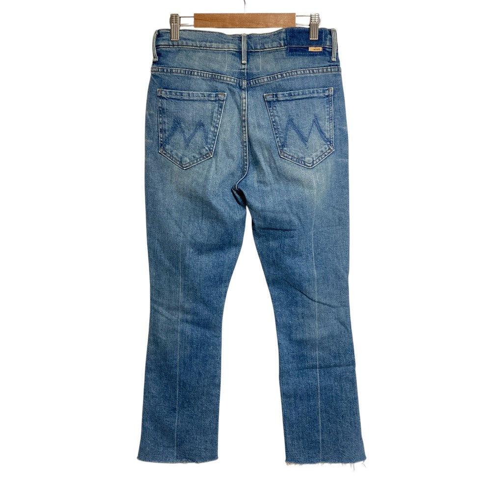 マザー INSIDER CROP STEP FRAY デニムパンツ