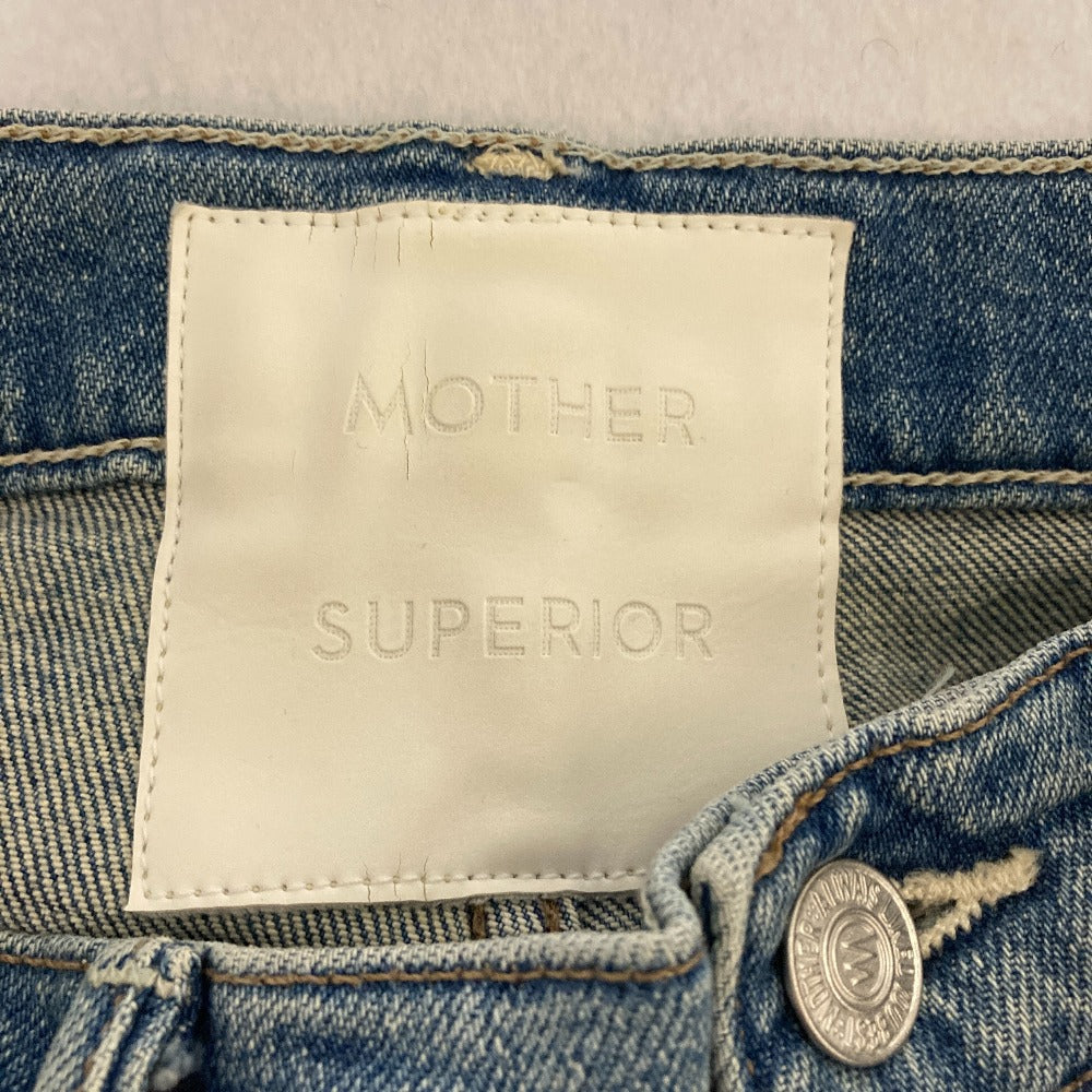 マザー INSIDER CROP STEP FRAY デニムパンツ