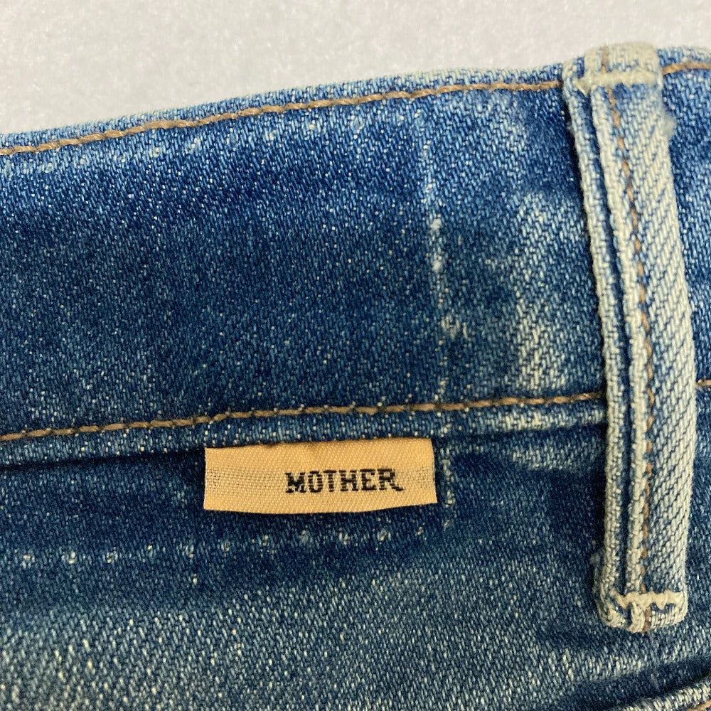 マザー INSIDER CROP STEP FRAY デニムパンツ