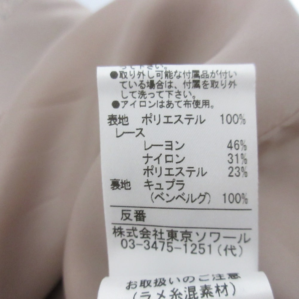 東京ソワール ソワールドルチェ アンサンブルジャケットワンピース