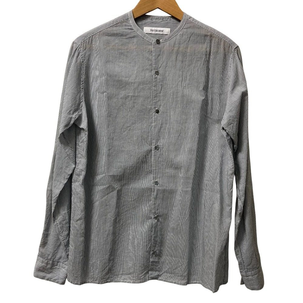 ヴェリテクール STAND COLLAR BASIC SHIRT シャツ