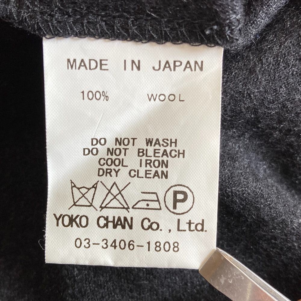 ヨーコチャン フレンチスリーブキーネック ウールカットソー