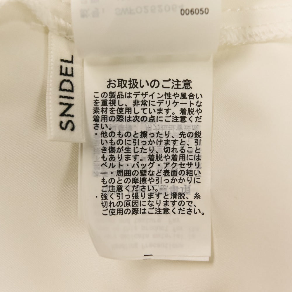 スナイデル ショルダーリボンワンピース