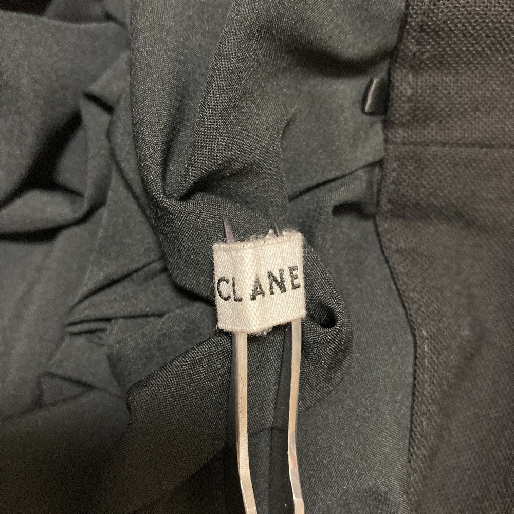 クラネ W FACE FRONT ZIP FLARE SKIRT ロングスカート