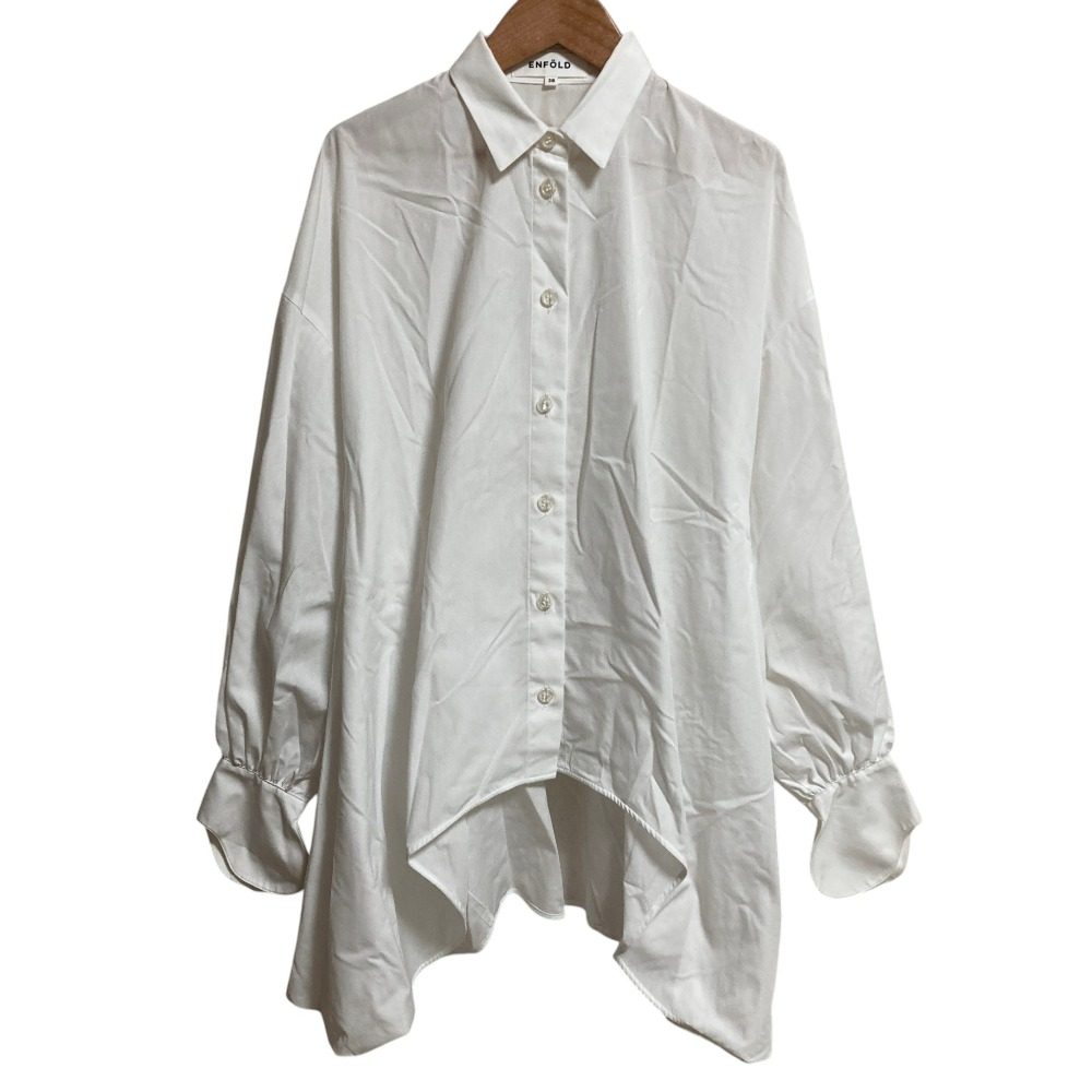 エンフォルド BALLON HEM SHIRT 長袖シャツ