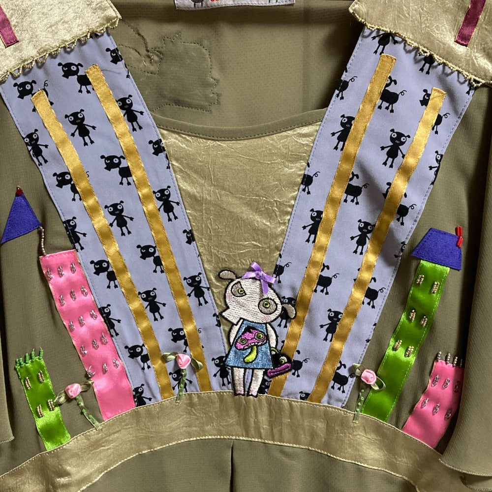 オレボレブラ アルベロベロ フレアスリーブブラウス