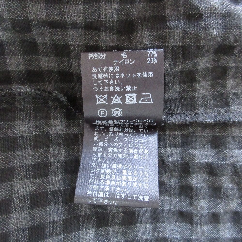 オレボレブラアルベロベロ ぶたさんドットチェックシャツジャケット