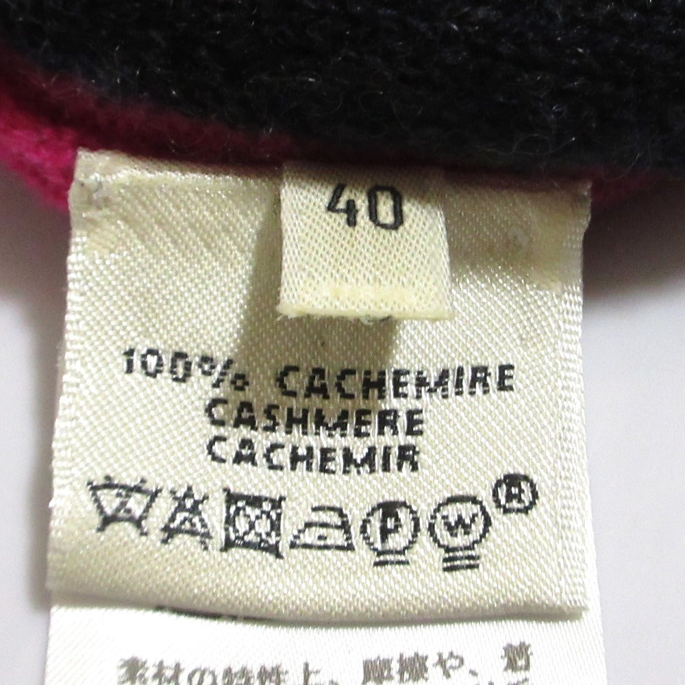 エルメス56-7702 カシミヤニットワンピースサイズ40