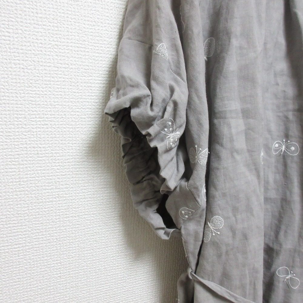 ミナペルホネン choucho刺繍ワンピース