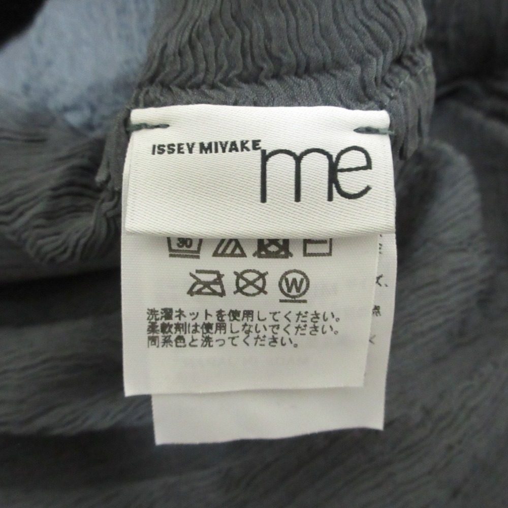 ミーイッセイミヤケ STAR SEE-THROUGH CREPEノースリーブトップス