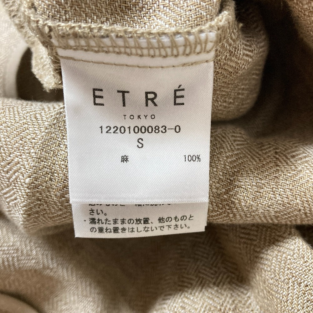 エトレトウキョウ ヘリンボーンリネン2wayロングコート